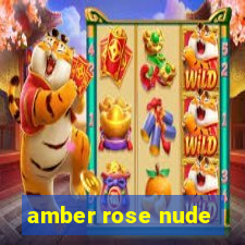 amber rose nude